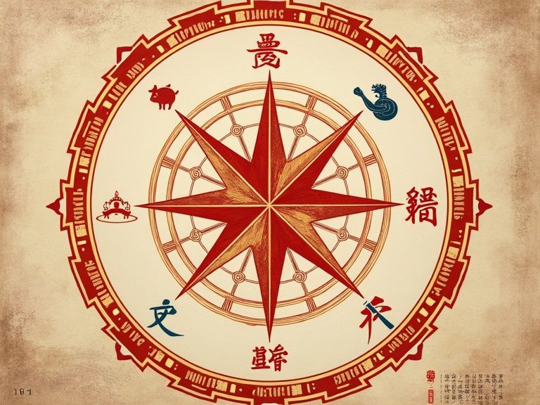 一生财运轨迹示意图