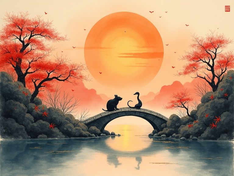 生肖两两深度配对示意图