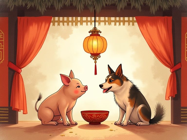 生肖两两深度配对示意图