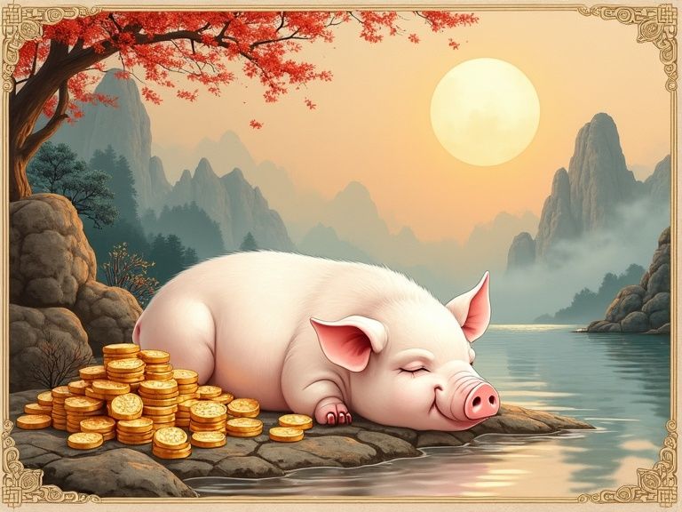 属猪的财运怎么样_一生财运轨迹详解_水猪年如何聚财