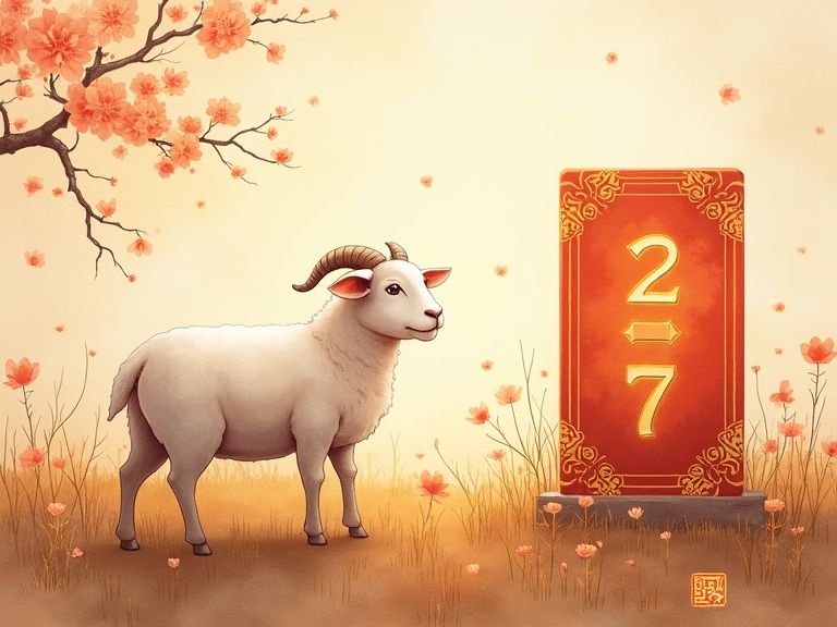 属羊的幸运数字是几_吉时吉日推荐详解与五行开运指南