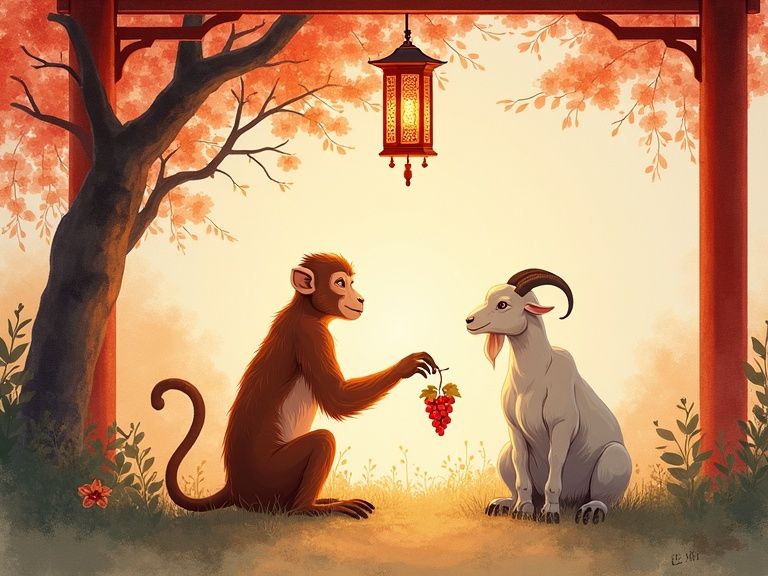 生肖两两深度配对示意图