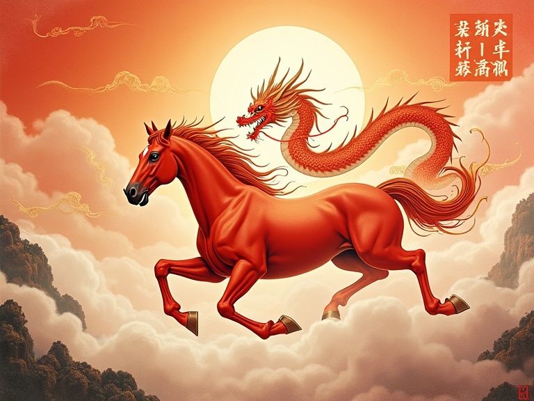 属马和属龙配对深度解析 平和关系下的婚姻经营术
