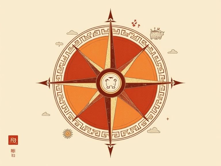 一生财运轨迹示意图