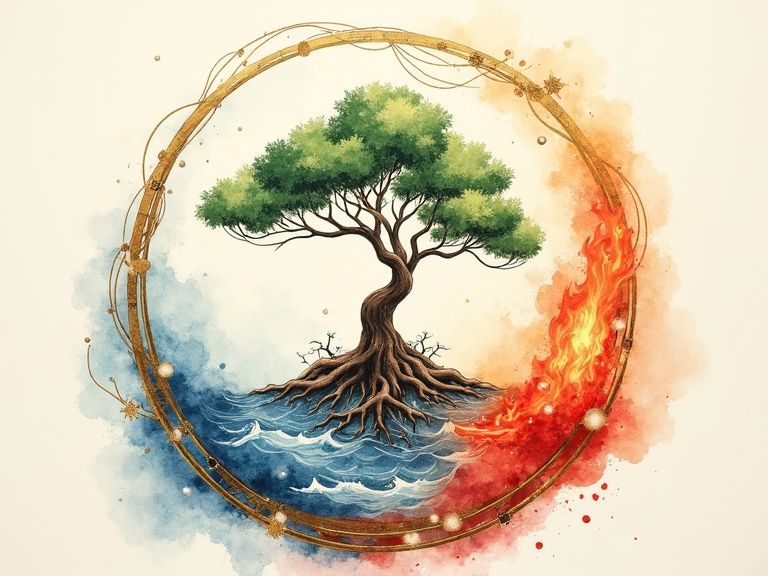 五行属性深度详解示意图