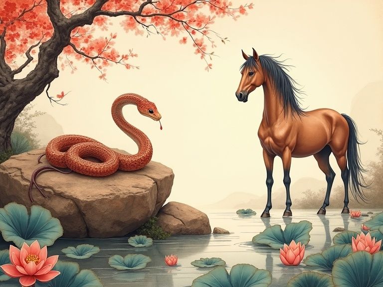 生肖两两深度配对示意图