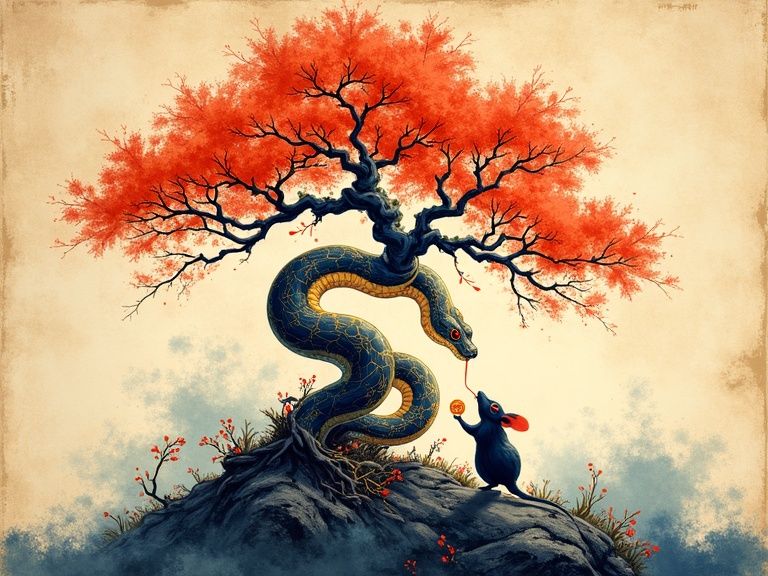 生肖两两深度配对示意图