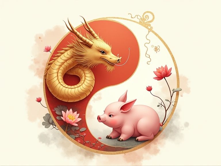 生肖两两深度配对示意图