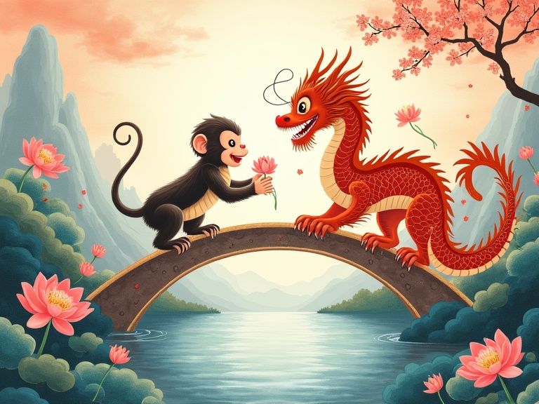 生肖两两深度配对示意图