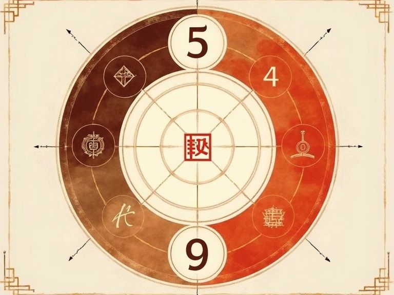 幸运数字与吉时示意图