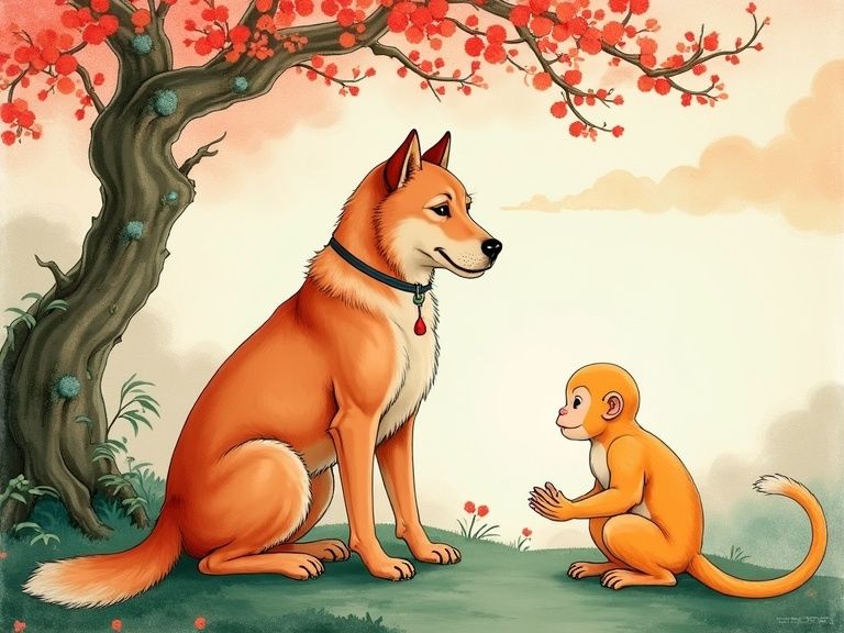 属狗和属猴配对深度测评 平和关系如何相守一生