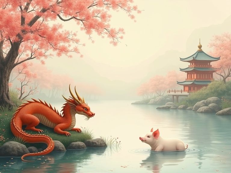 生肖两两深度配对示意图