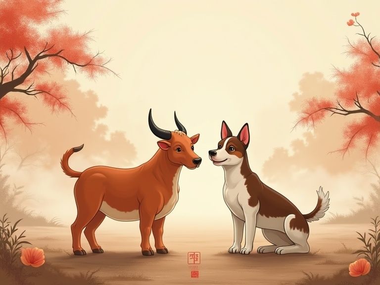 属狗和属牛配对详解 平和关系的婚姻经营指南