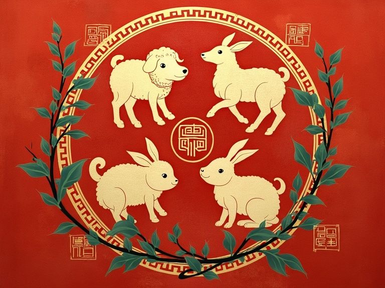 最佳婚配生肖示意图