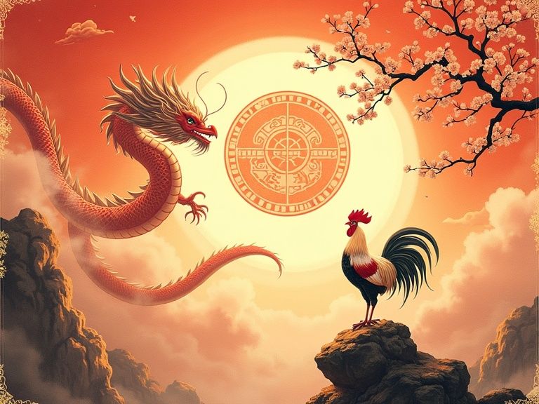 属龙和属鸡配对详解 六合婚配指数与幸福相处之道
