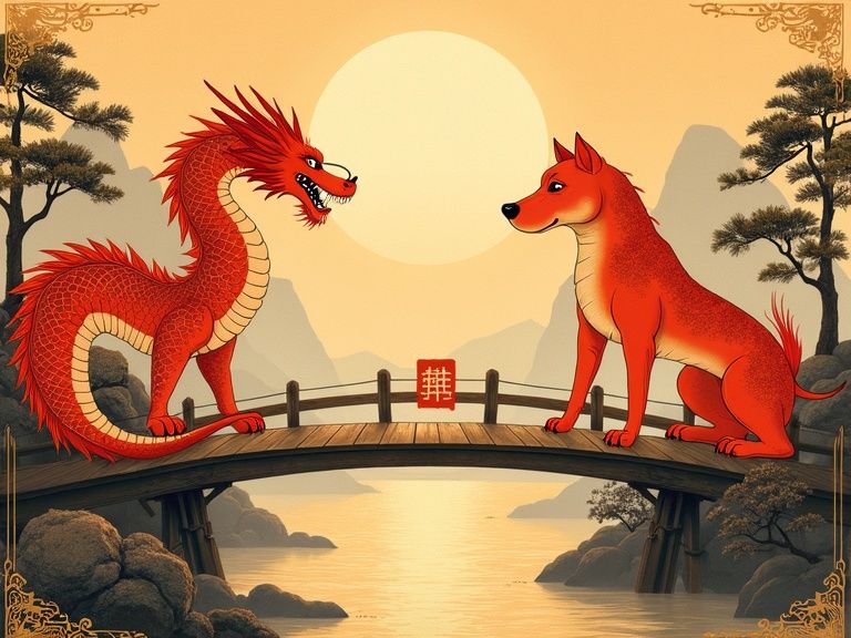 生肖两两深度配对示意图