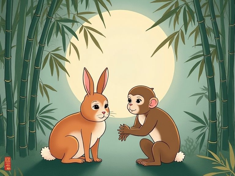 属兔和属猴配对详解 平和关系中如何经营幸福婚姻