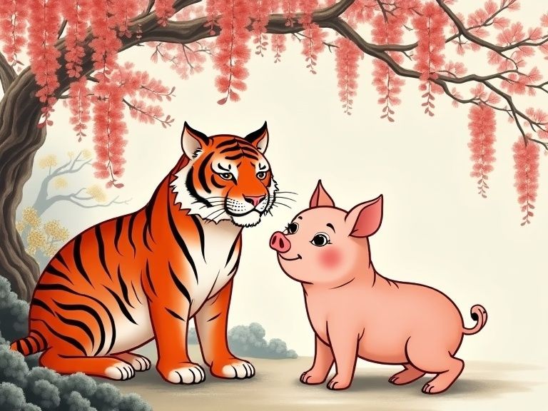 属虎和属猪配对详解 六合婚姻指数与化解方法