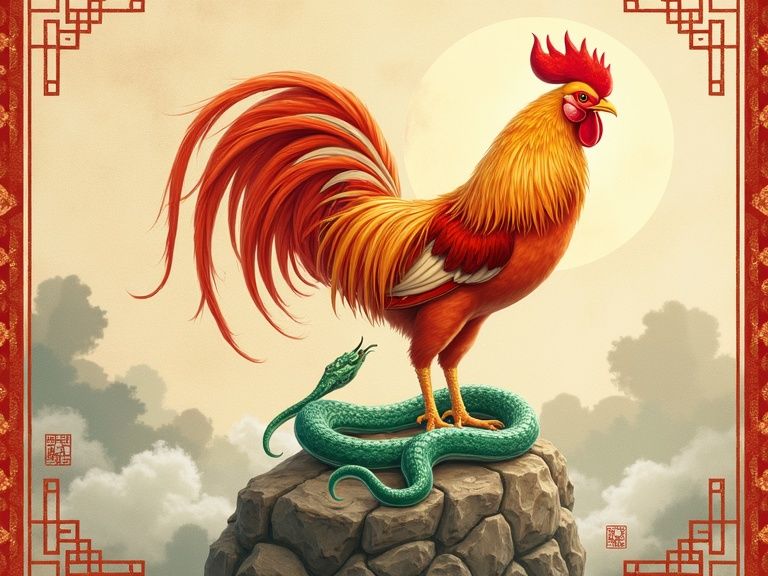 属鸡和属蛇配对详解 三合婚配指数与相处之道